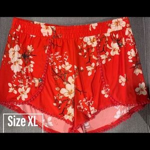 Floral shorts